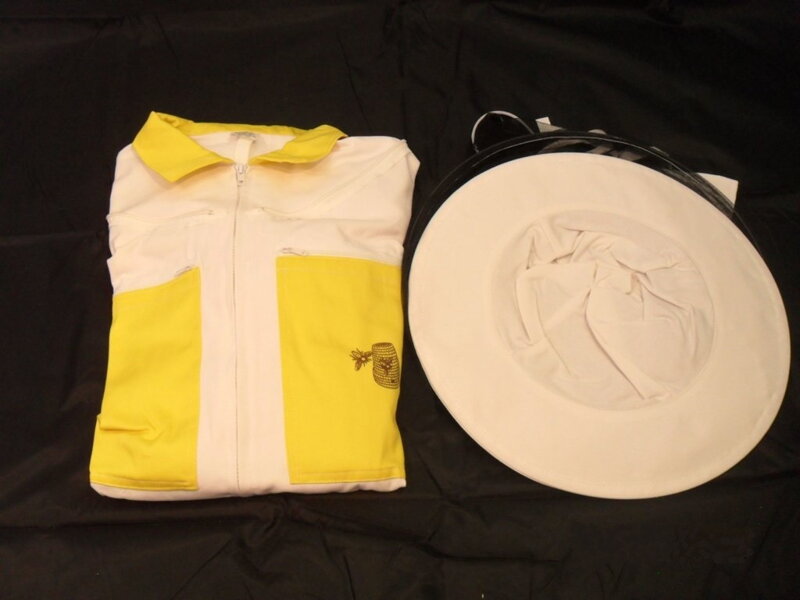 Včelárska košeľa s klobúkom, veľkosť 48